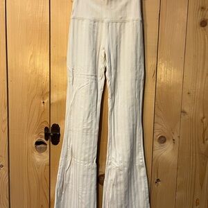 Chic Cream Flare Pants